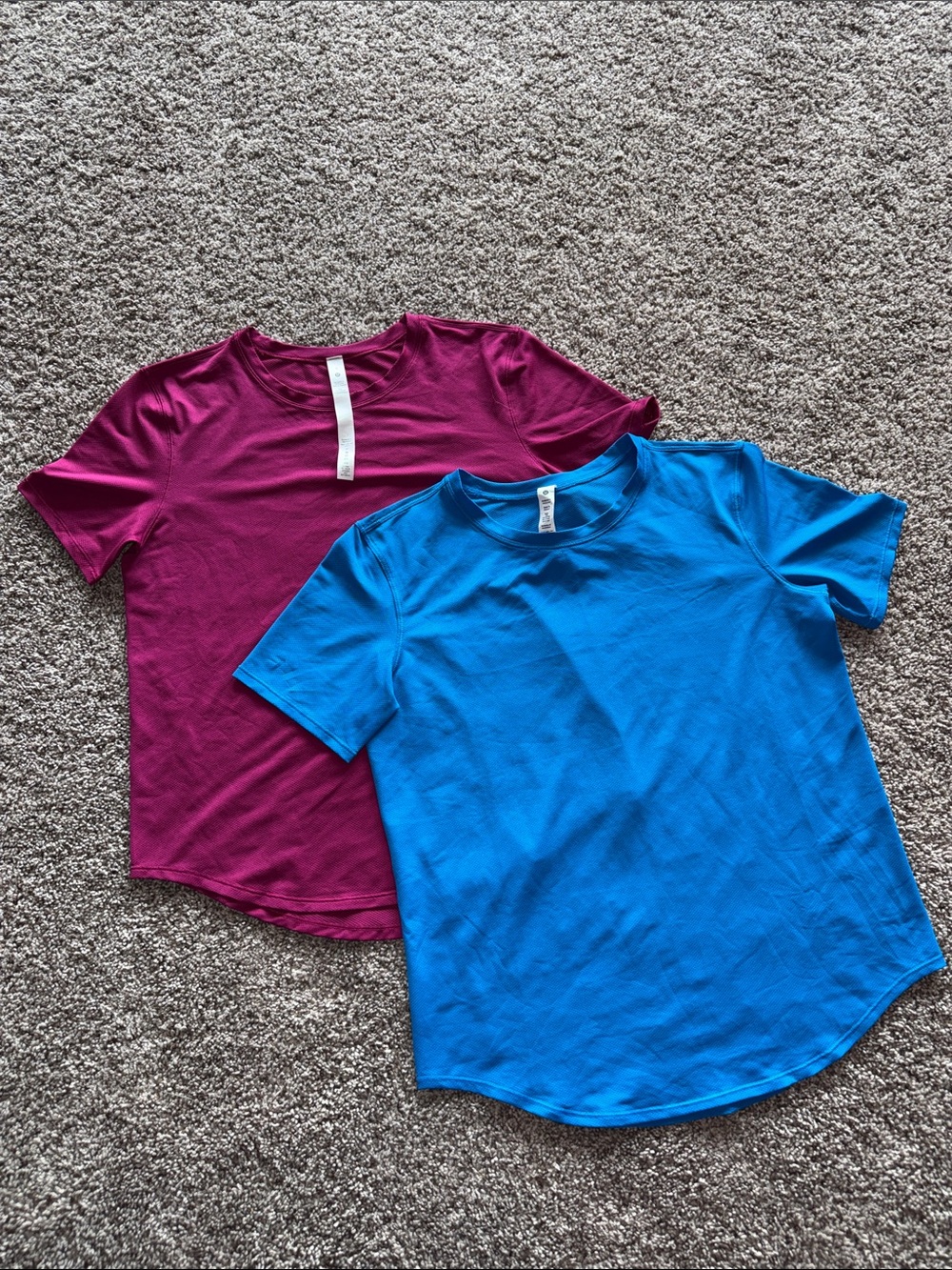 TWO Lululemon High-Neck Running and Training T-Shirt 4